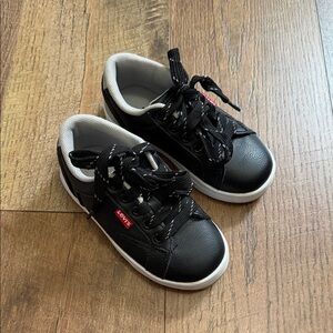 Levi's Kids Black and White Sneakers
